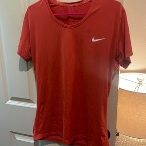 Coral Nike Dry Fit Workout shirt